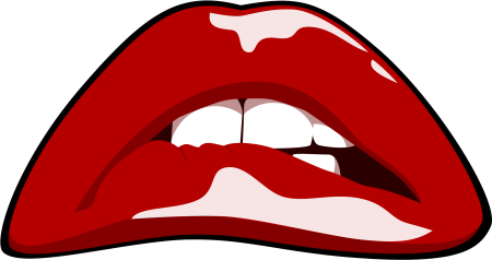 Рот без фона