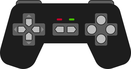 Чёрный Xbox контроллер Art