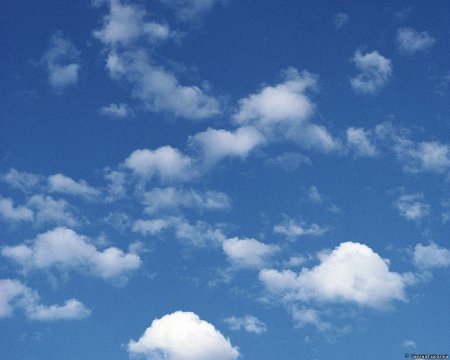 Фон небо с облаками