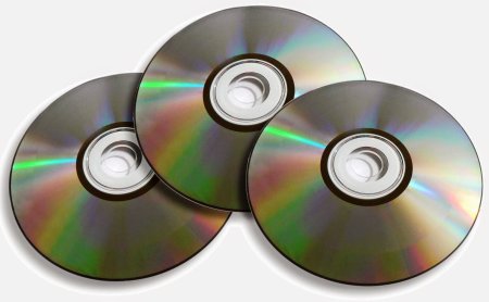 Оптические диски зеленый