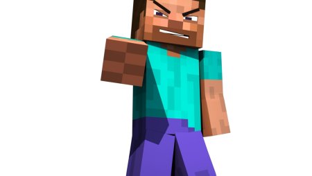 Игрок майнкрафт Стив