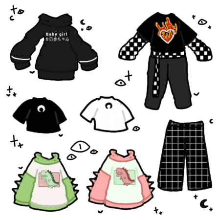 Одежда гача лайф для девочек