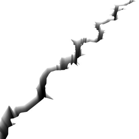 Вертикальные прозрачные фоны трещины