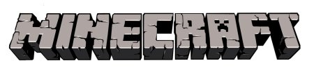 Minecraft логотип без фона