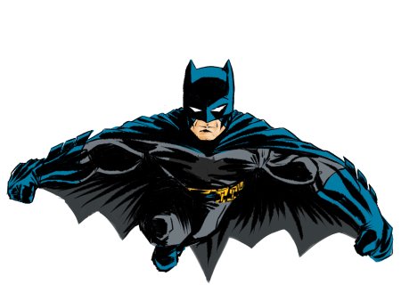 Бэтмен на прозрачном фоне для фотошопа