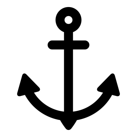 Наклейка якорь