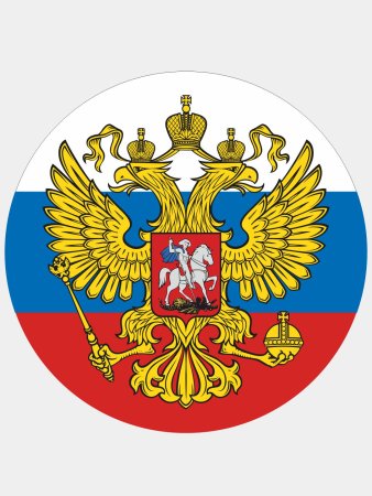 Триколор РФ С гербом