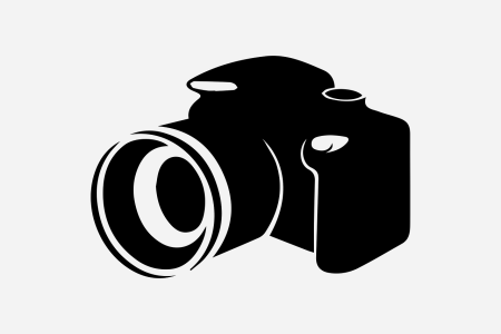 Силуэт фотоаппарата сбоку