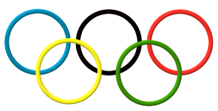 Картинки олимпийские кольца без фона (51 фото)