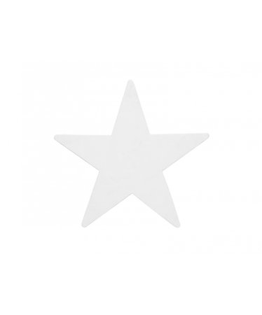 Белая звезда на прозрачном фоне