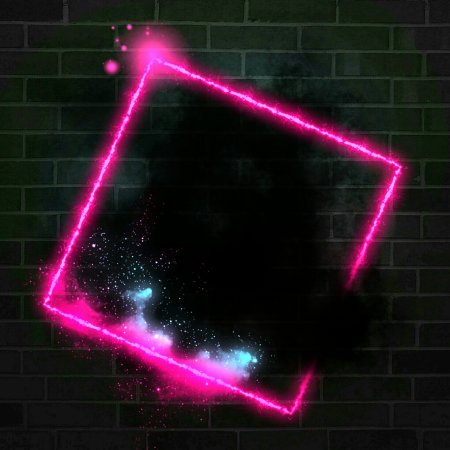 Неоновый квадрат