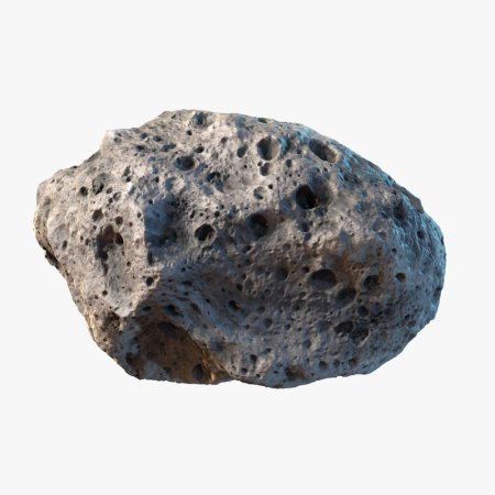 Метеорит без фона