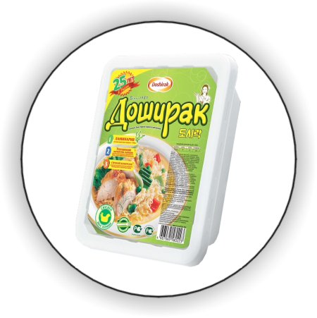 Лапша доширак курица с перцем (24шт) 90гр