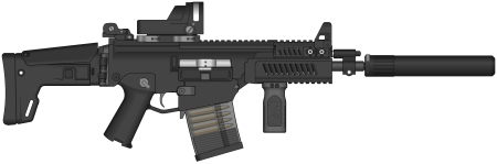 M16 винтовка без фона
