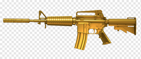 Золотая м-16 винтовка
