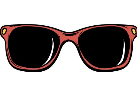 Sunglasses isolated иллюстрация