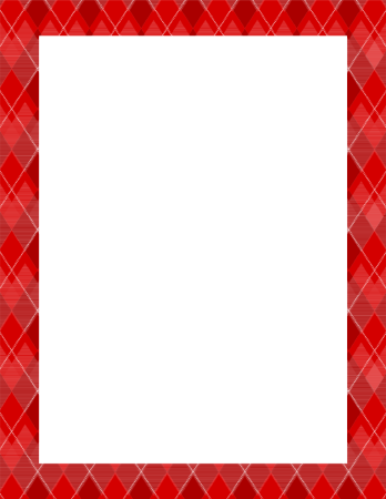 Красная рамка для фотошопа