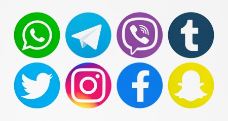 Иконки WHATSAPP Viber Telegram