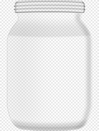 Банка на прозрачном фоне