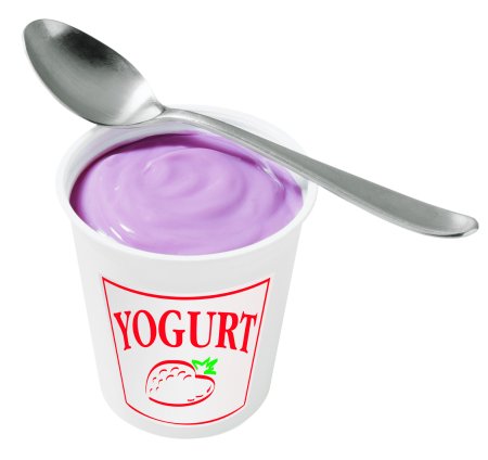 Йогурт рисунок