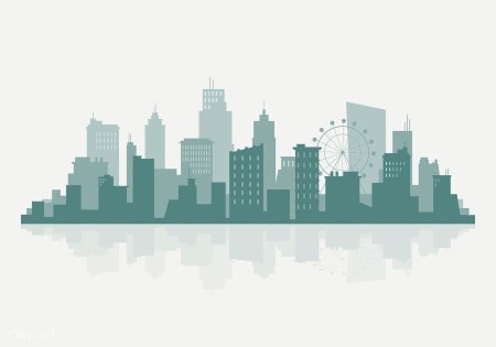 Силуэт города