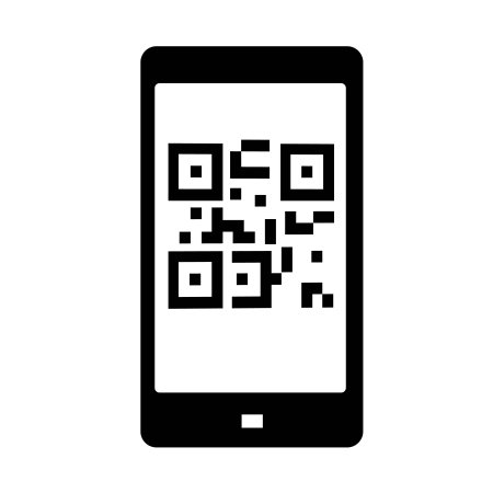 Значок сканирования QR кода