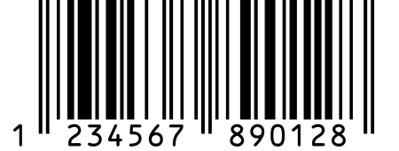 Штрих код ean13 PNG