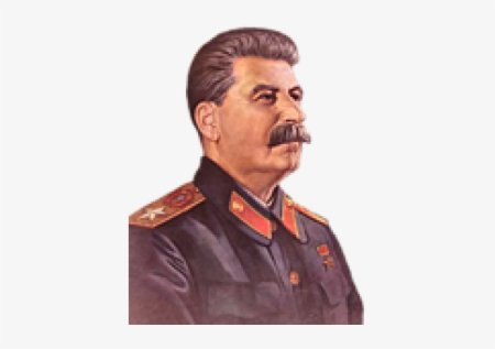 Сталин Иосиф Виссарионович в профиль