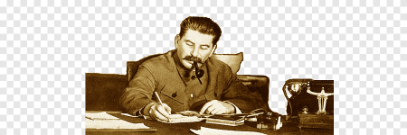 Сталин на прозрачном фоне