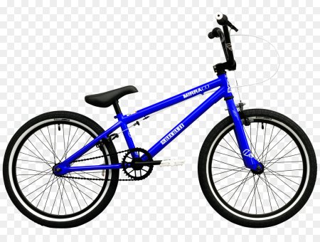 BMX на прозрачном фоне