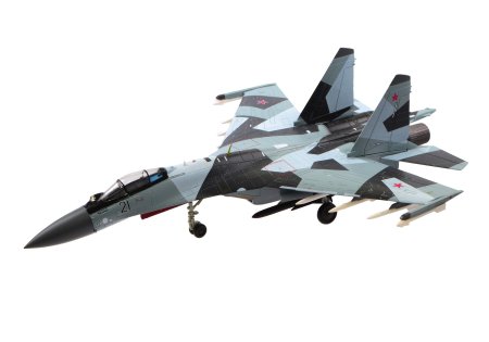 Самолет Су 35 сбоку