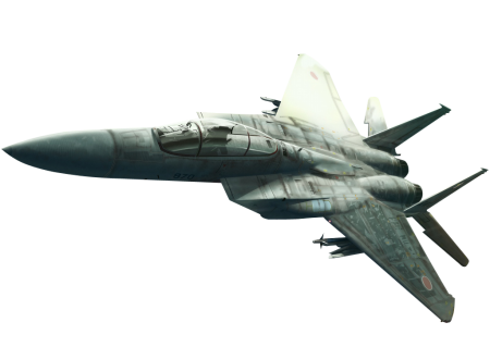 Военный самолет без фона