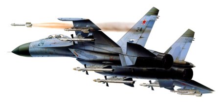 Су-27 истребитель арт