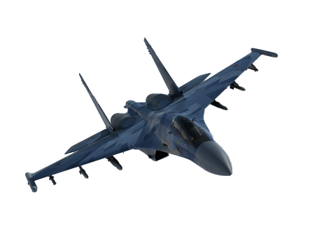 Самолет Су-27 PNG