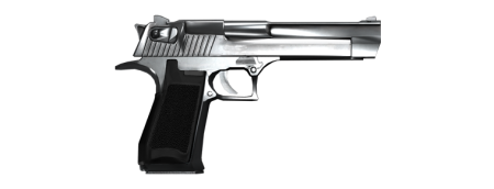 Deagle на белом фоне