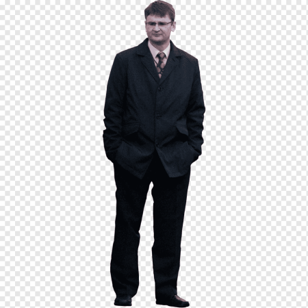 Стоящий человек
