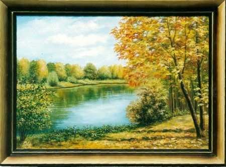 Пейзажи в раме живопись