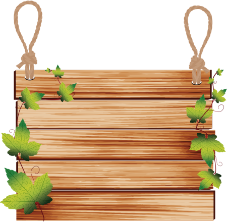 Деревянная табличка