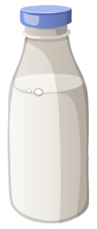 Бутылка молока