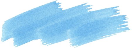 Голубой мазок краски