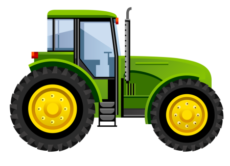 Трактор John Deere векторный