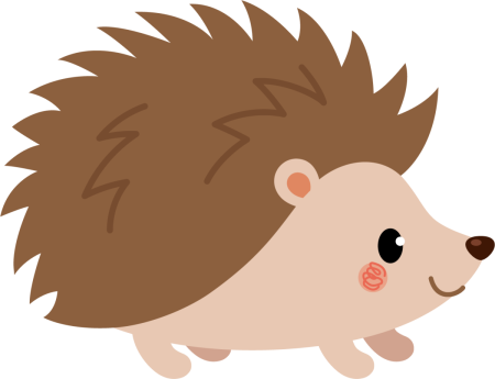 Ежик для детей
