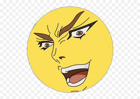 Лицо дио Kono Dio da