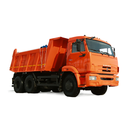 КАМАЗ самосвал 65115 вектор
