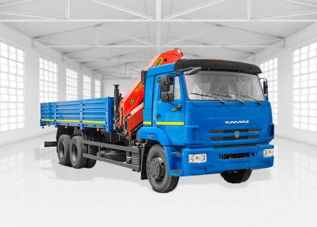 Бортовой КАМАЗ 65117 С КМУ Palfinger РК-23500а