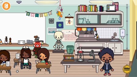 Toca World школа