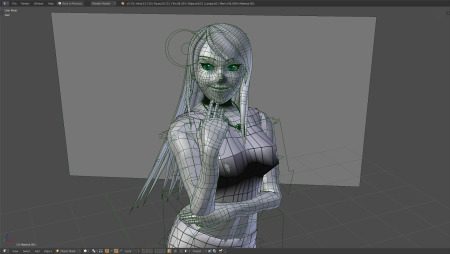 Прозрачный шейдер в Blender