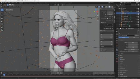 Рисование в Blender