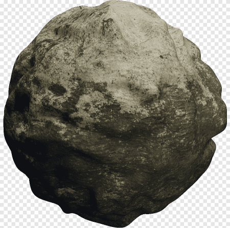 Метеорит без фона