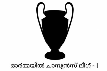Кубок Лиги чемпионов вектор